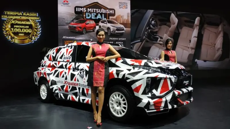 Tampilan Gahar Konsep Mitsubishi Xpander AP4 Bergaya Reli (Arief A / Liputan6.com)