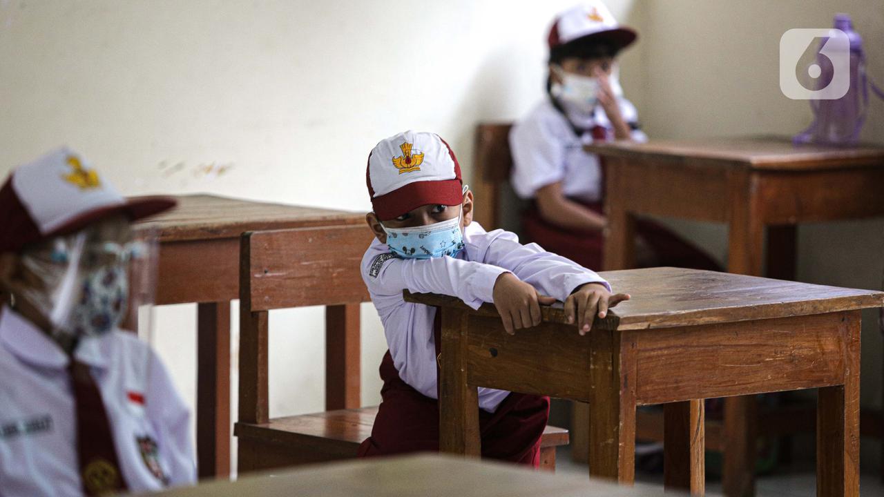Uji Coba Pembelajaran Tatap Muka Terbatas di Jakarta