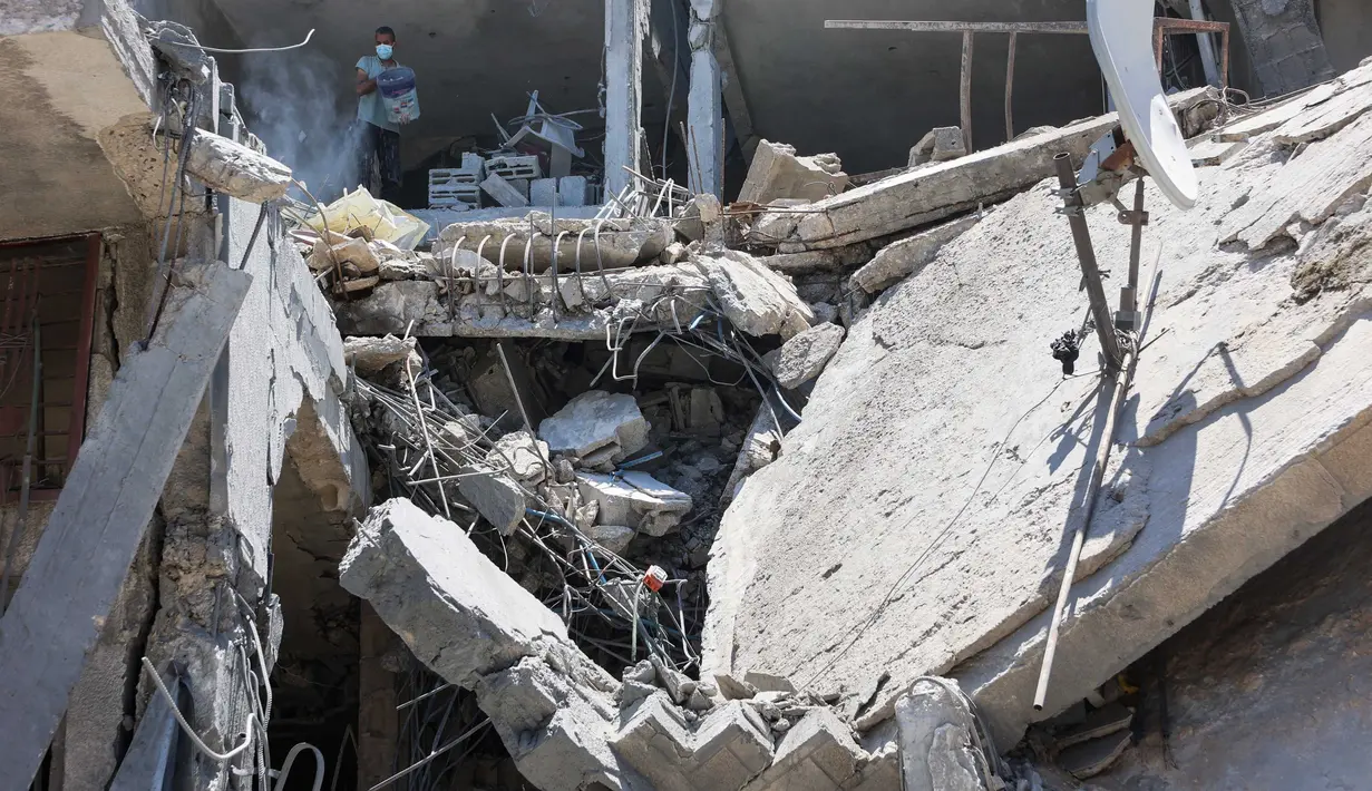 Kepala Badan PBB untuk Pengungsi Palestina (UNRWA), Philippe Lazzarini, pada Rabu 16 Juli 2025, memperingatkan bahwa perang di Gaza telah meningkat melampaui bencana kemanusiaan. (Omar AL-QATTAA/AFP)