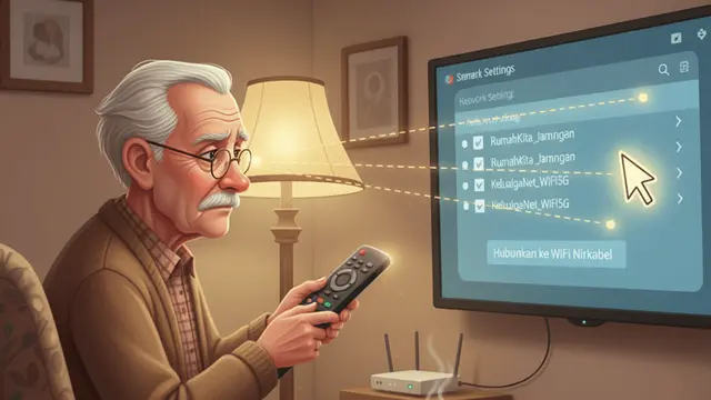 Cara Menyambungkan WiFi ke TV by Gemini