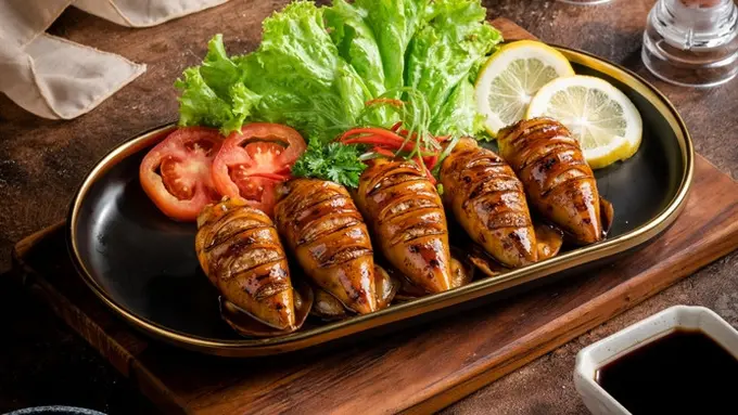 resep cumi lada hitam sotong kalamri