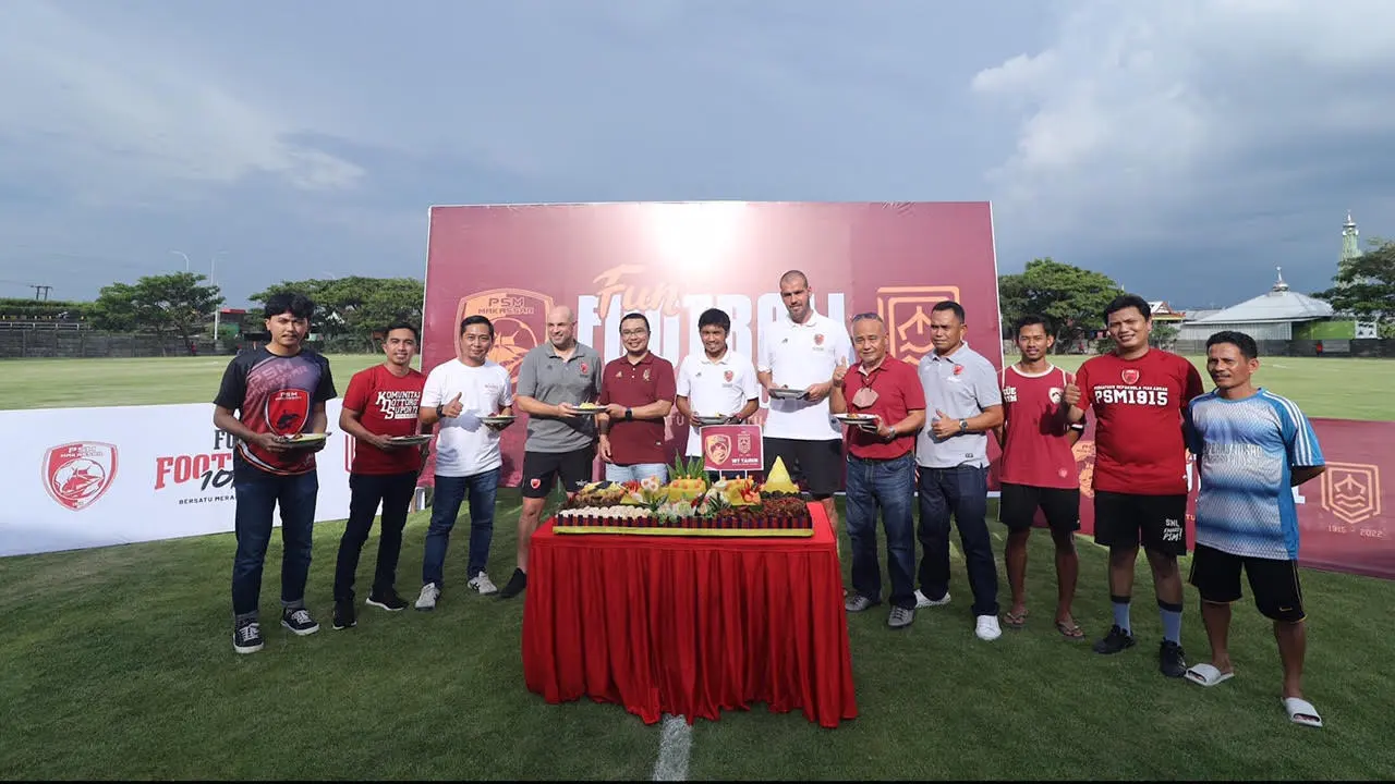Perayaan Ulang Tahun ke-107 PSM Makassar