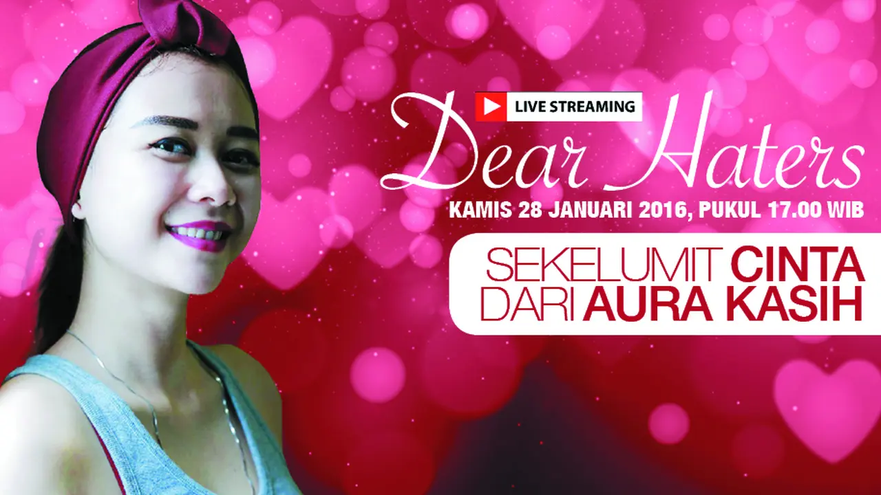 Yuk Saksikan Live Streaming Aura Kasih Bicara Kisah Cintanya