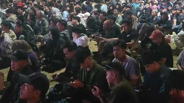 Ribuan Warga Depok Padati Alun-Alun Kota Depok Pada Nobar Piala Dunia 2026