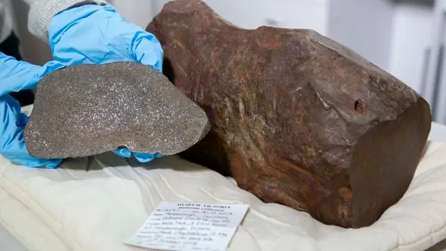 Meteorit Maryborough. (Melbourne Museum)