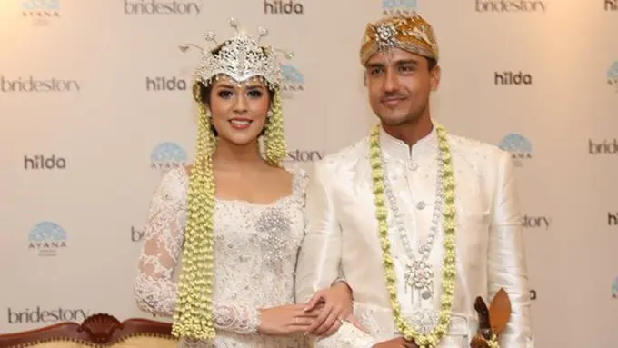 Raisa dan Hamish./Copyright Kapanlagi/Agus Apriyanto