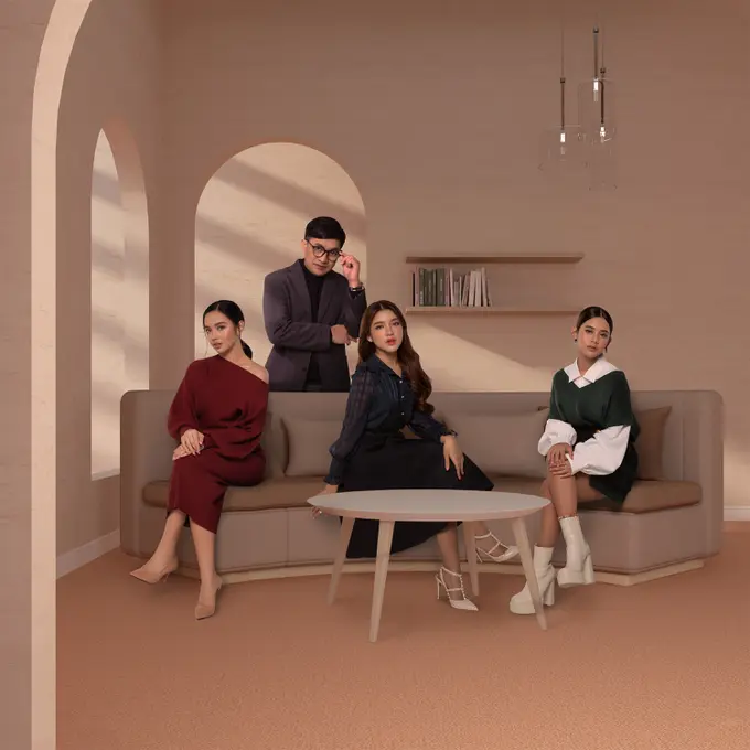 Yovie Vidianto menggandeng LTZ, yaitu Lyodra, Tiara Andini dan Ziva Magnolya dalam lagu Menyesal. (Foto: Universal Music Indonesia)