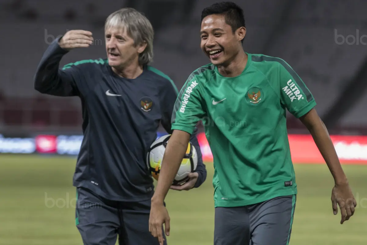 Latihan Timnas Indonesia