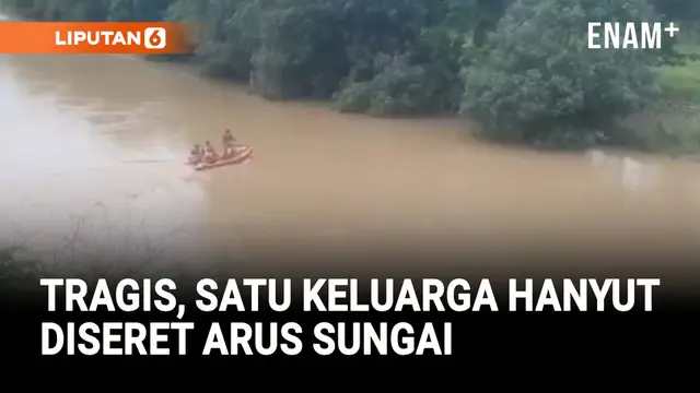 Tragedi Sungai Paguyaman, Satu Keluarga Terseret Arus Deras