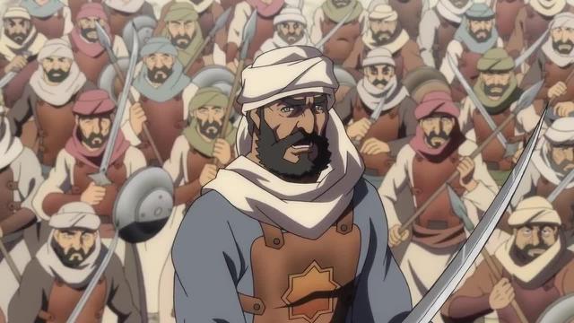 Film Anime The Journey karya sineas Jepang dan Arab Saudi yang berlatar sejarah Jazirah Arab. (TOEI Animation)