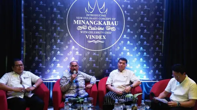 Chef Vindex Perkenalkan Konsep Masakan Lokal Minangkabau dengan Tampilan Internasional