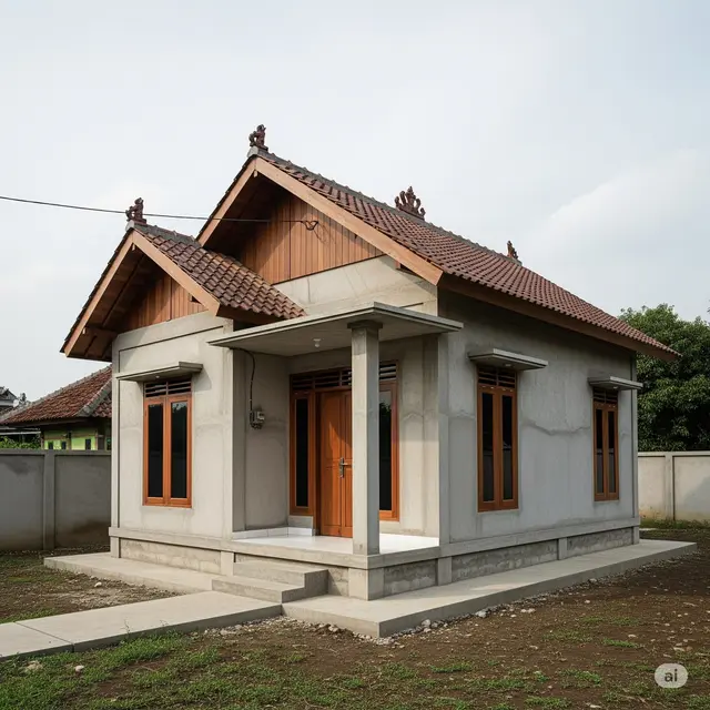 Konstruksi Barrataga (Rumah Rakyat Tahan Gempa)