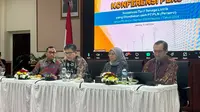 Coffee Morning Sosialisasi Tarif Tenaga Listrik yang diadakan oleh PT PLN (Persero), di Direktorat Jenderal Ketenagalistrikan, Rabu (31/7/2024). (Foto: Liputan6.com/Tira Santia)