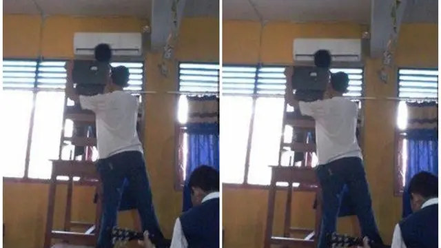 8 Ide Kocak Orang Indonesia Berusaha 'Ngadem' Bikin Kita Nyengir
