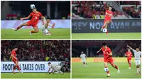 Timnas Indonesia mengalahkan Oman 3-0 dalam duel di Stadion Utama Gelora Bung Karno, Jakarta, Jumat (5/6/2026). (Bola.com/Bagaskara Lauardi)