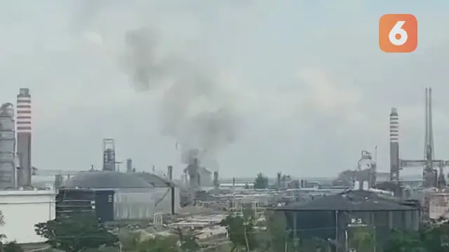 Kebakaran Kilang Pertamina Internasional Balikpapan