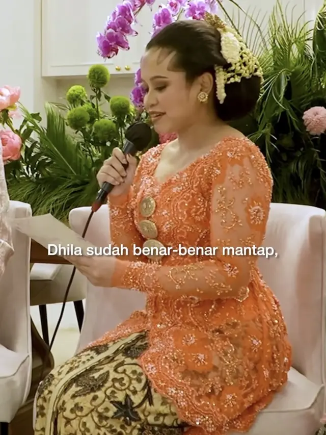 Putri Pramono Anung saat Siraman dan Akad Nikah. [@pramonoanungw]