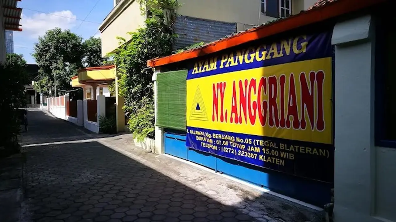 Ayam Panggang Ny. Anggraini Klaten (Google Maps iki ste)