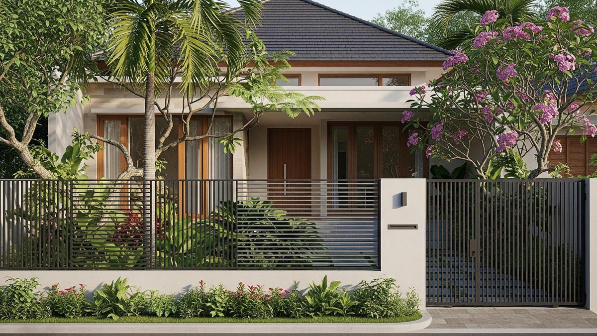 10 Desain Pagar Besi Minimalis yang Aman dan Tetap Estetik, Cocok untuk Rumah Modern