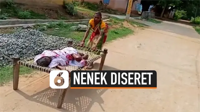 VIDEO: Nenek 85 Tahun Diseret ke Bank Demi Dapat Uang Pensiun