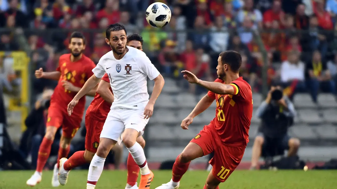 FOTO: Tanpa Cristiano Ronaldo, Portugal Ditahan Imbang Belgia