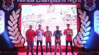 Para pemenang Honda Dream Cup dalam acara Honda Champions Night.