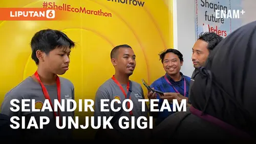 VIDEO: Tim SMK Satu-satunya di Shell Eco-Marathon Siap Unjuk Gigi