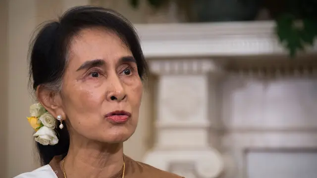 20160914-Kunjungi AS, Suu Kyi Temui Obama di Gedung Putih-Washington