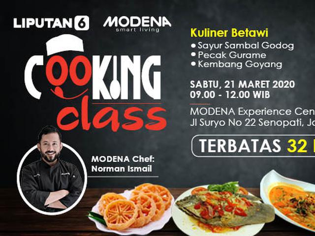 Ikuti Cooking Class Kuliner Betawi Bersama Liputan6 Com Dan Modena