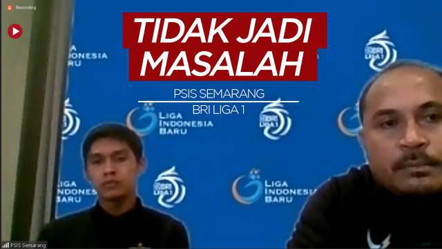 Berita Video Absennya Brian Ferreira Bukan Jadi Kendala untuk PSIS Semarang Jelang Laga Kontra Persela Lamongan di BRI Liga 1