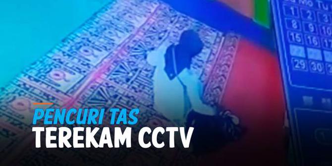 VIDEO: Viral, Rekaman Perempuan Berhijab Mencuri di Masjid