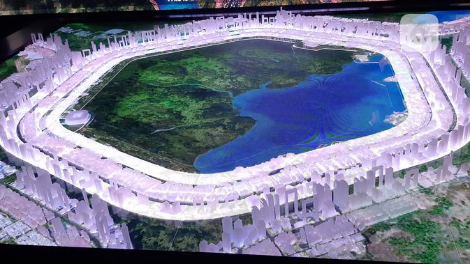 <p>Desain kota masa depan Hyundai di World Cities Summit 2022, Singapura. Dok: Tommy Kurnia/Liputan6.com</p>
