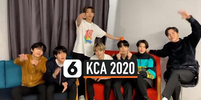 VIDEO: BTS jadi Grup Musik Terfavorit Kids Choice Awards 2020