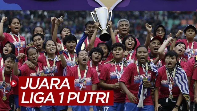 Berita video momen kebahagiaan para pemain dan pelatih tim putri Persib Bandung setelah menjadi juara Liga 1 Putri 2019.