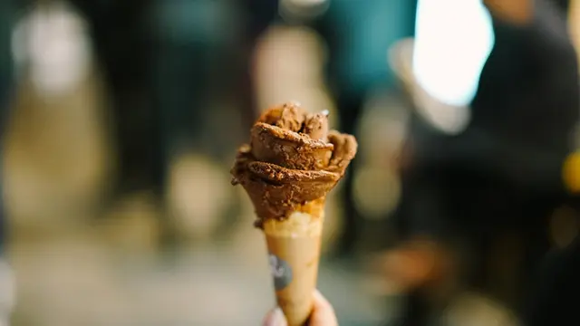 Es krim rasa coklat
