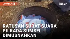 KPU PALI MUSNAHKAN RATUSAN SURAT SUARA PILKADA SUMSEL DAN KABUPATEN PALI