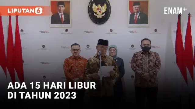 VIDEO: Catat! Ini Hari Libur dan Cuti Bersama 2023