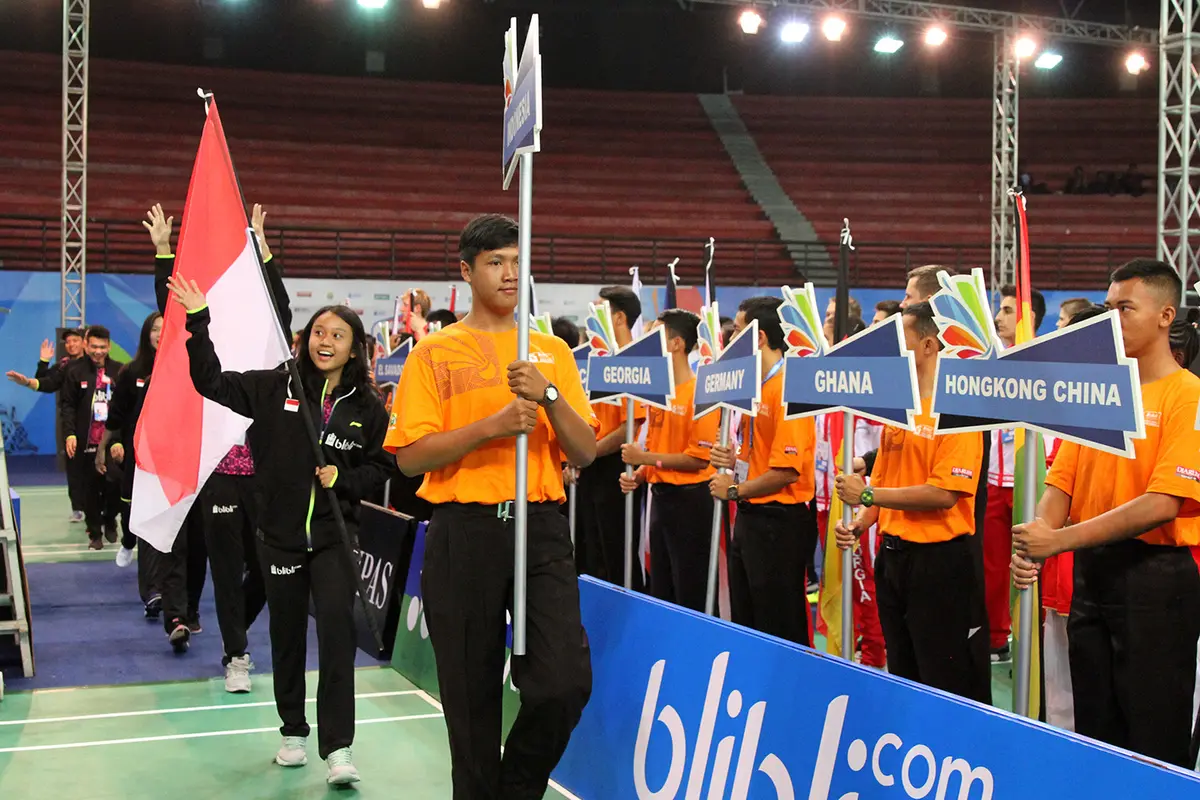 pembukaan World Junior Championships 2017