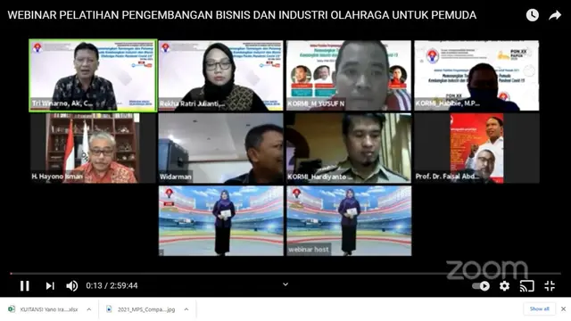 Kemenpora Gelar Pelatihan Untuk Industri Olahraga