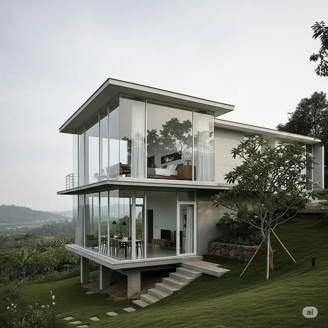 Model Rumah Sederhana Keren. Foto: Gemini