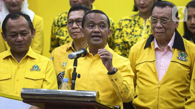 Sah, Bahlil Lahadalia Umumkan Pengurus Baru Partai Golkar