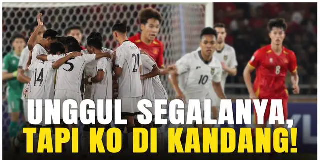 VIDEO: Ini Rapor Pemain Timnas Indonesia U-23 setelah Ditekuk Vietnam U-23