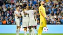 Selepas kepergian Kylian Mbappe ke Real Madrid tampaknya tak berdampak banyak bagi Paris Saint-Germain. Terbaru, PSG menghajar Le Havre dengan skor telak 4-0 dalam duel pembuka Liga Prancis. (AFP/Lou Benoist)