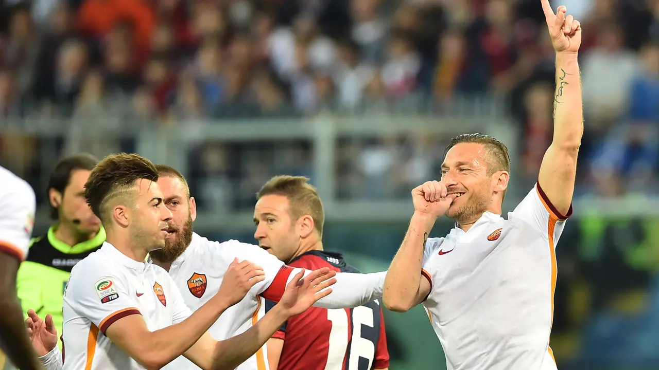 Gelandang AS Roma, Francesco Totti