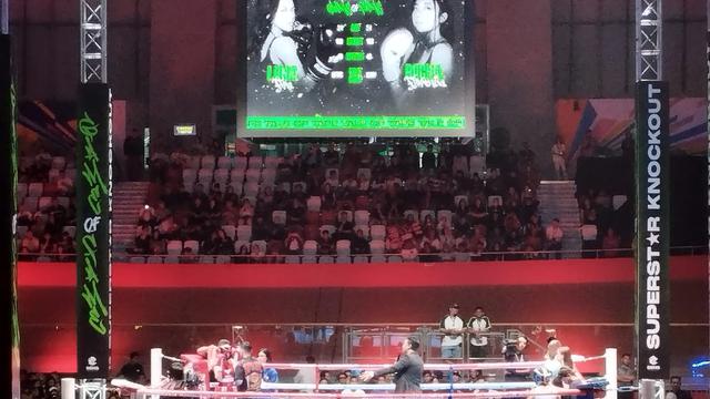 Pertarungan antara Lania Fira melawan Rachel Florencia, Superstar Knockout Vol. 2.
