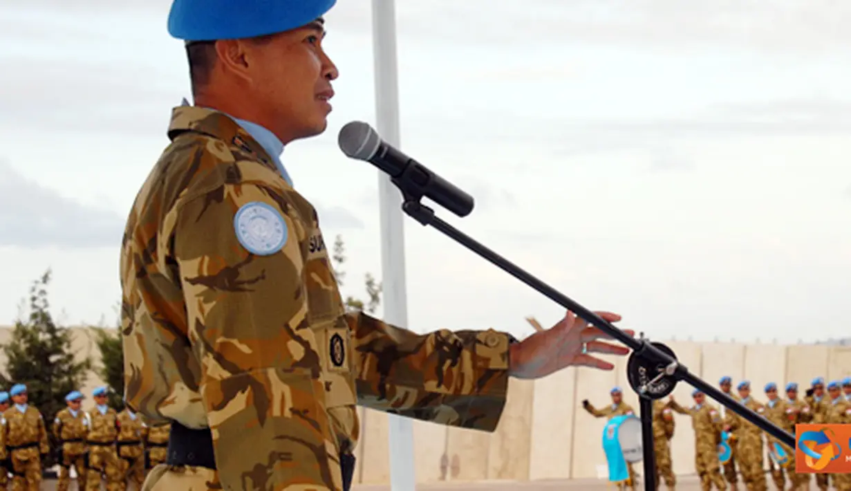 Citizen6, Lebanon: Prajurit TNI yang tergabung dalam misi perdamaian Kontingen Garuda XXIII-F/UNIFIL (Indobatt) telah bertugas selama enam bulan diharapkan tetap memelihara moril, semangat dan kekompakannya. (Pengirim: Badarudin Bakri)