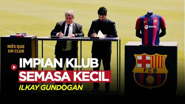 Berita Video, alasan Ilkay Gundogan tinggalkan Manchester City dan gabung Barcelona