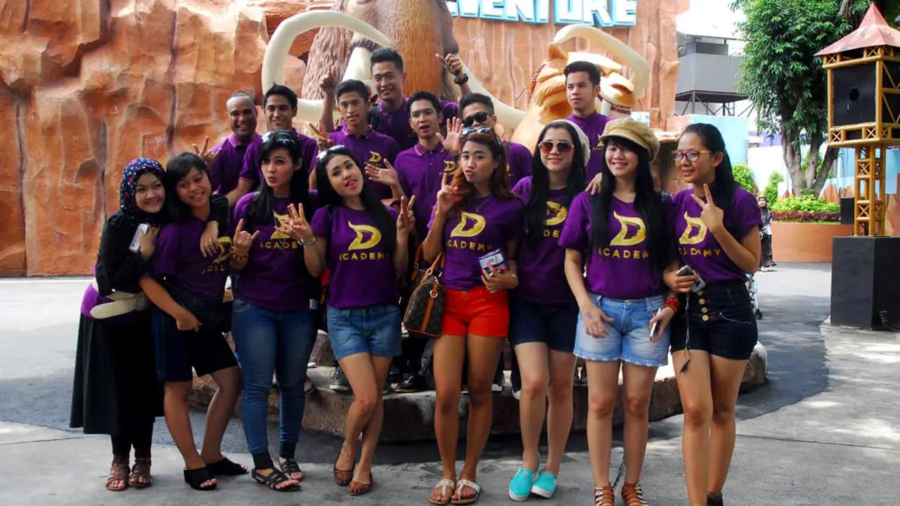 Kontestan D Academy Jumpa Penggemar di Dufan