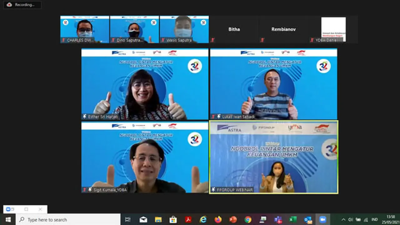 FIFGROUP Kembali Beri Dukungan untuk UMKM Melalui Webinar Ngobrol Pintar Mengatur Keuangan