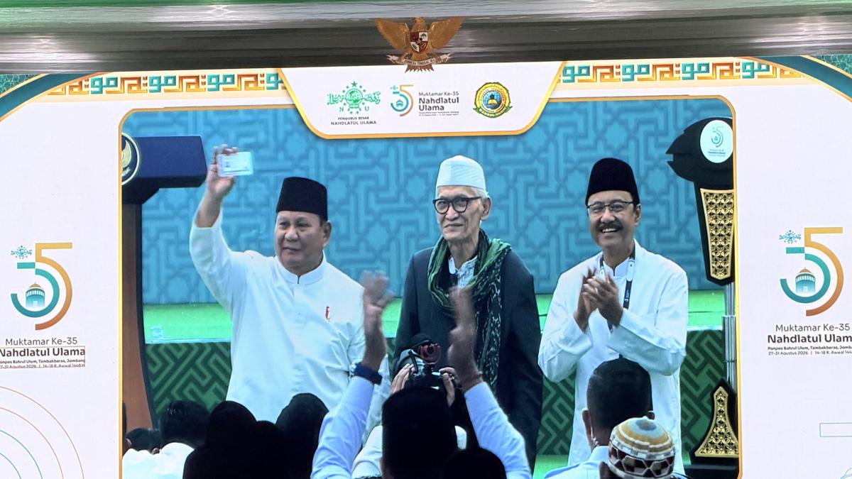 Prabowo Dapat Kartu Anggota NU, Berlaku Seumur Hidup